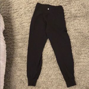 Lululemon fleece joggers